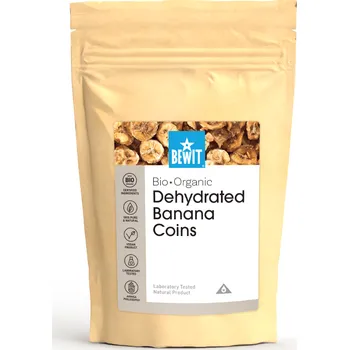 Sušené ovoce BEWIT Sušená banánová kolečka, BIO - 750 g