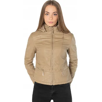 Moto bunda Dámská bunda ramoneska krátká z eko kůže 110-2 r M