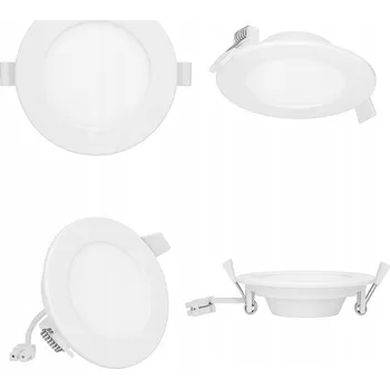 LED podomítkové svítidlo 12W kulaté 3000K 800lm stropní bílé 17cm