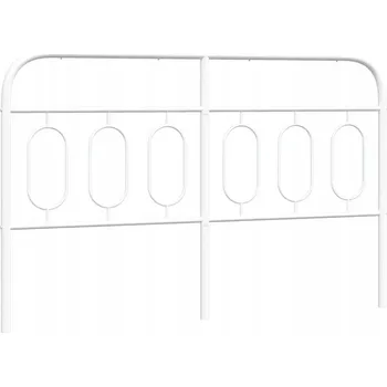 Kovové čelo , bílé, 140 cm