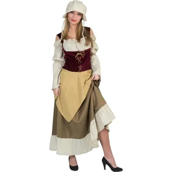 Karnevalový kostým Dámský historický kostým Farmářka Trhovkyně 44-46 L
