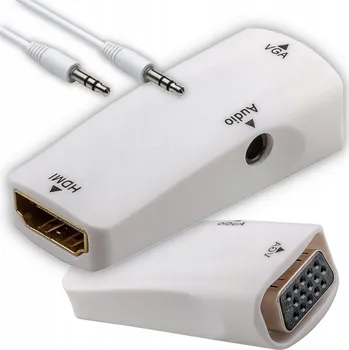 Redukce Konvertor z HDMI na VGA + audio jack 3,5 mm