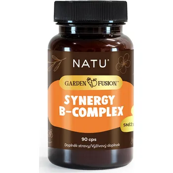 Přírodní produkt SYNERGY B-KOMPLEX a CHOLIN 90 kaps. GARDEN FUSION - NATU