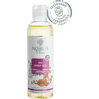 Dětská kosmetika DĚTSKÝ JEMNÝ OLEJ BIO - MATÝSEK - VARIANTY: 200 ml, 1000 ml NOBILIS TILIA Balení 2: 200 ml