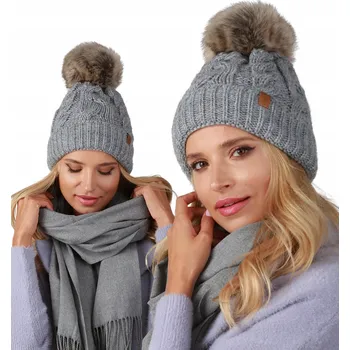 Čepice Alur zimní čepice beanie šedá, univerzální velikost