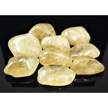 CITRÍN přírodní kouřový XL - 1 KS