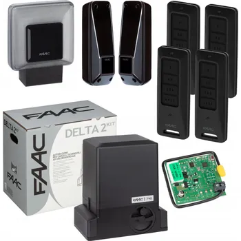 Pohon pro posuvné brány Faac wjazdowej zdalny siłownik z pilotem