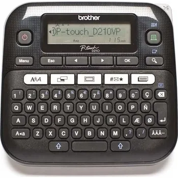 Tiskárna štítků Tiskárna štítků Brother PT-D210 20 mm/s