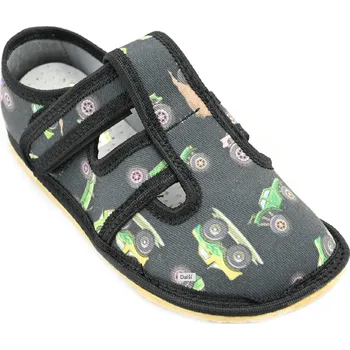 Chlapecké bačkory Bačkůrky KTR Raweks, černá, Monstertruck Velikost: 25