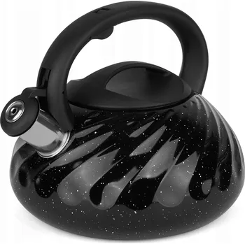 Konvice na čaj Tradiční ocelová Konvice Konighoffer , 3 l, černá