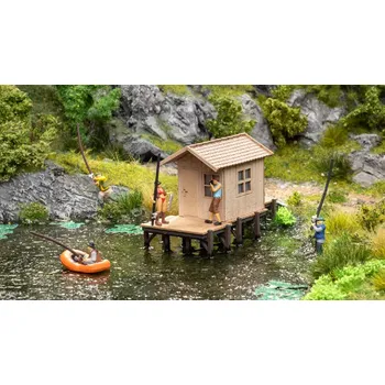 Modelová železnice rybářská chata Noch 14262