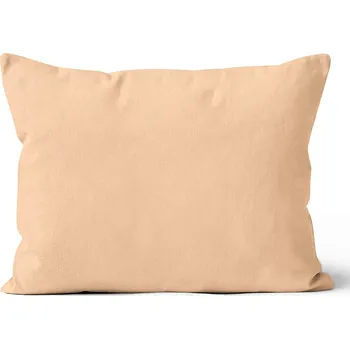 Polštář Mikroplyšový povlak na polštář 50x70 cm Béžový