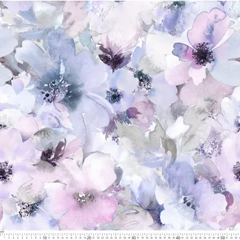 Šifon jako hedvábná mlha LILKOVÉ AKVARELY