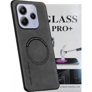 Pouzdro na mobilní telefon Zadní Kryt Audioimp pro Xiaomi Redmi Note 14 5G šedý