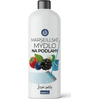 Čistič podlahy ČISTIČ NA PODLAHY - PŘÍRODNÍ - marseillské mýdlo - lesní směs 1 L NANOLAB
