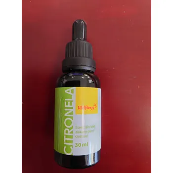 BIO CITRONELA ESENCIÁLNÍ OLEJ - 30 ml - WOLFBERRY