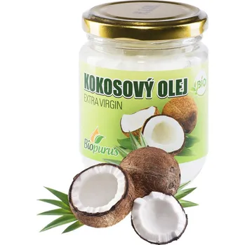 Rostlinný olej BIO KOKOSOVÝ OLEJ 100% RAW 500 ml BIOPURUS