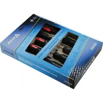 Šroubovák J9008 SADA ŠROUBOVÁKŮ PLOCHÝCH/KŘÍŽOVÝCH (PHILLIPS) 8 KUSŮ ASTA