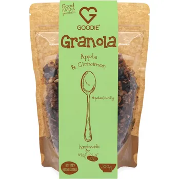 GRANOLA - Jablko a Skořice - Apple & Cinnamon 300 g GOODIE