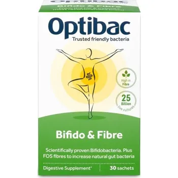 OPTIBAC Bifido and Fibre (Probiotika při zácpě) 30 x 6g sáček