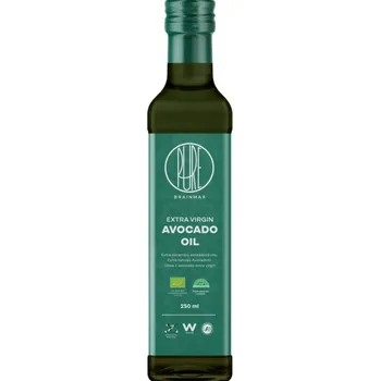 Rostlinný olej EXTRA VIRGIN AVOCADO OIL - PANENSKÝ AVOKÁDOVÝ OLEJ BIO 250 ml BRAINMAX