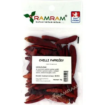 Koření Chilli papričky 20 g RamRam