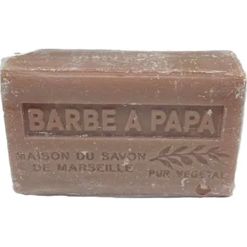 Mýdlo Mýdlo z bambuckého másla - Barbe a papa (cukrová vata) 125g - LA MAISON DU SAVON DE MARSEILLE
