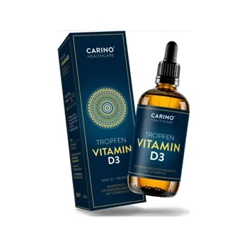Doplněk stravy VITAMIN D3 - 50 ml Carino Healthcare - WOLDOHEALTH