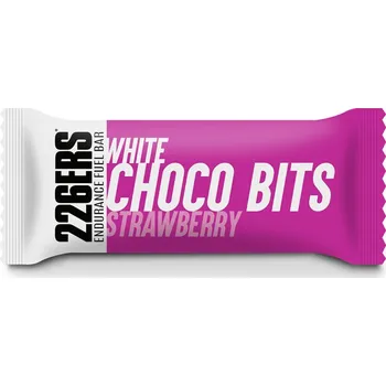 Fitness strava 226ERS endurance bar choco bits - 60g Příchuť: STRAWBERRY
