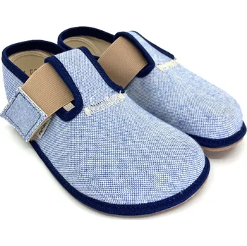 Chlapecké bačkory Barefoot bačkory Pegres BF01 modré Velikost: 20