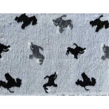 Pelíšek pro psa GOLDIE Potah Dry Bed - odstíny šedé 150x100 cm