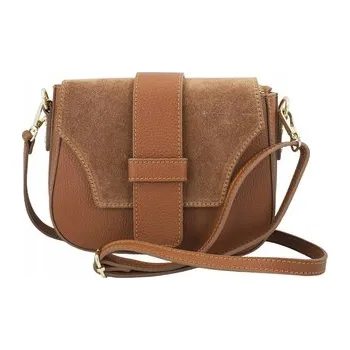 Kabelka Barberinis kabelka, typ kabelka přes rameno, hnědá kůže