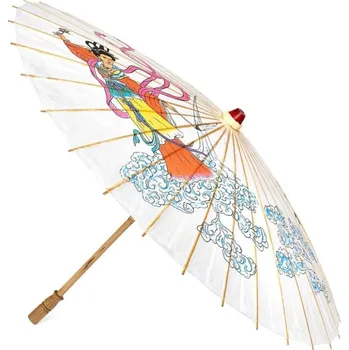 Karnevalový doplněk Čínský slunečník 100cm