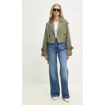 Pánská bunda Bunda Answear.LAB dámská, zelená barva, přechodná MA897.hlk 87X, vel. L