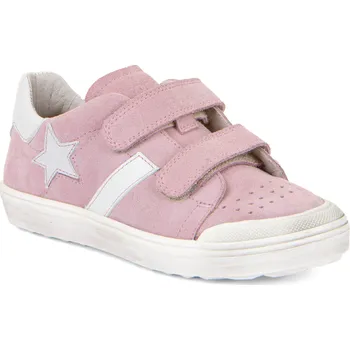 Chlapecké polobotky Celoroční obuv Froddo - G3130251-10, pink, bílá hvězda Velikost: 34