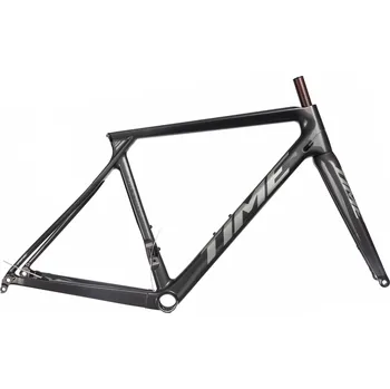 Silniční kolo TIME alpe d'huez 01 disc silniční rám - gloss carbon/matte grey Velikost: L