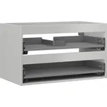 Korpus umyvadlové skříňky Mexen Box-A 80 cm, 2 zásuvky, matně šedá - 91AX0-0800-470-2-62