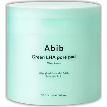 Pleťový peeling Abib - Green LHA Pore Pad Clear Touch 60pads