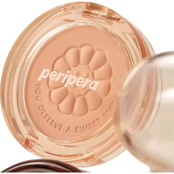 Přípravek na tvář Peripera - Pure Blushed Sunshine Cheek Honey K-ookie Collection 4.2g - #23 Yakgwa Brown