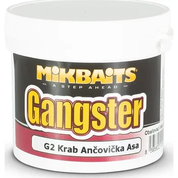 Návnadová pasta a těsto Mikbaits - Obalovací těsto Gangster 200g, G7 master krill - VÝPRODEJ