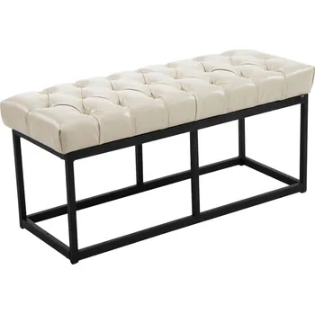 Barová židle LRCZ Lavice Amun imitace kůže černá Barva: černá, Velikost: 100 cm