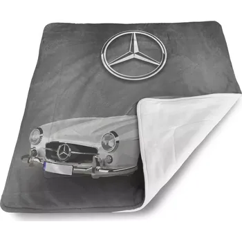 deka Sablio Deka pro miminko Mercedes-Benz 300 SL Šedé pozadí - 90x120 cm