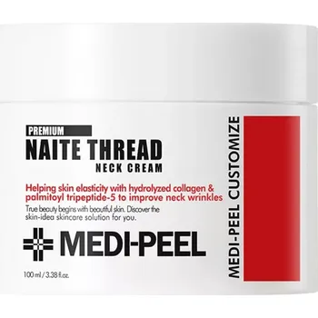 Péče o krk a dekolt MediPeel - Premium collagen Naite Thread Neck Cream 100 ml