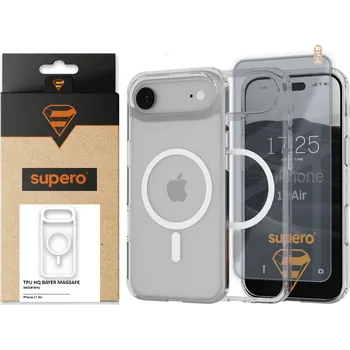 Pouzdro na mobilní telefon Pouzdro SUPERO pro Apple iPhone Air Magsafe bezbarvé