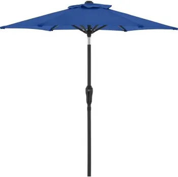 Slunečník Doppler LIFE 180 cm - naklápěcí slunečník s klikou : Desén látky - 861