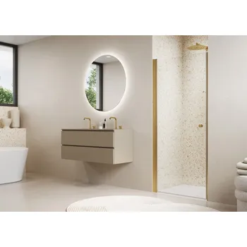 Sprchové dveře SOL1 - jednokřídlé dveře 90 cm SOL10900