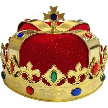 Karnevalový doplněk Funny Fashion - Královská koruna korunovační