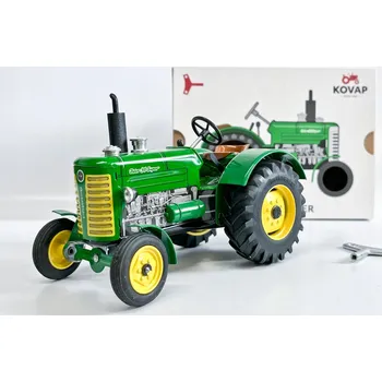 autíčko Kovový model hračka ZETOR 50 SUPER v měřítku 1:25 zelená