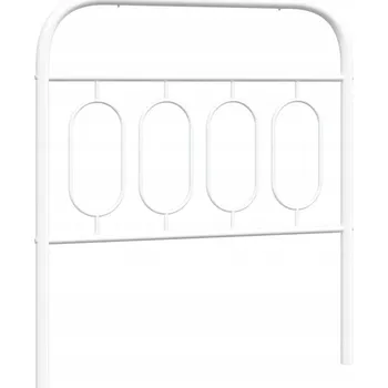 Kovové čelo , bílé, 80 cm