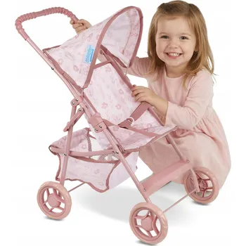 Kočárek pro panenku Kočárek pro panenky - golfové hole Kinderplay Dolls & Strollers